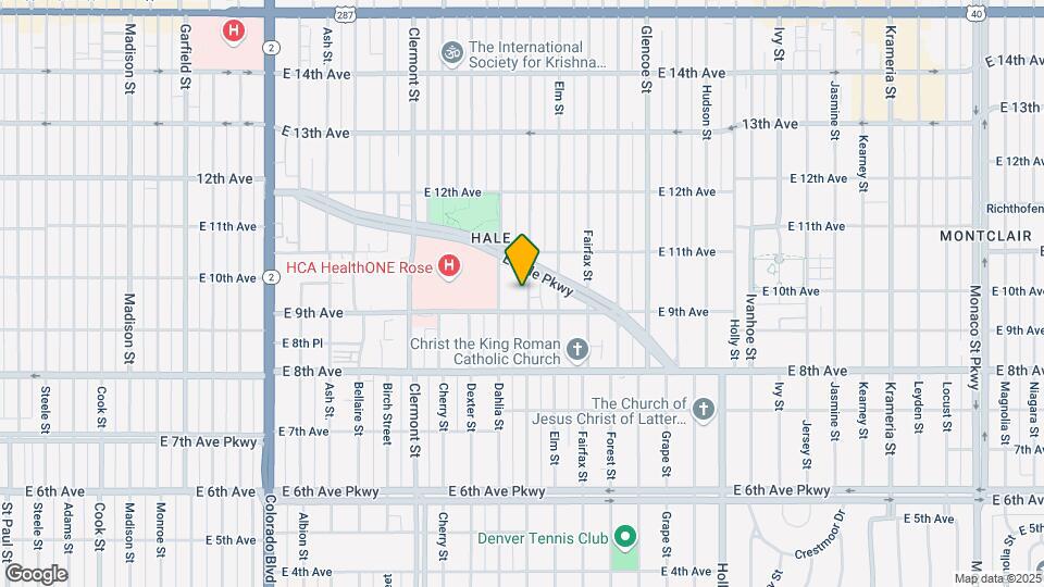 4800 E Hale Pkwy Map and Location Details