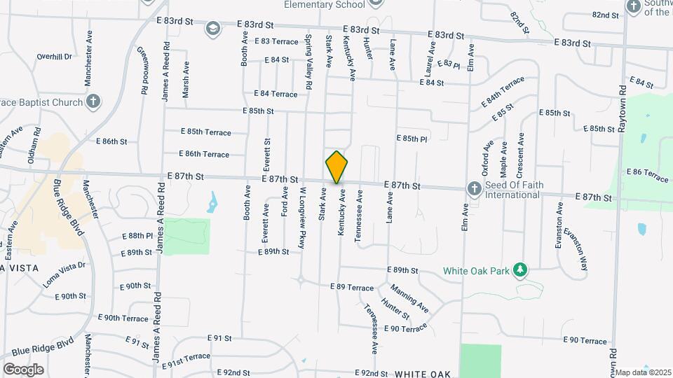 8704 Kentucky Ave Map and Location Details