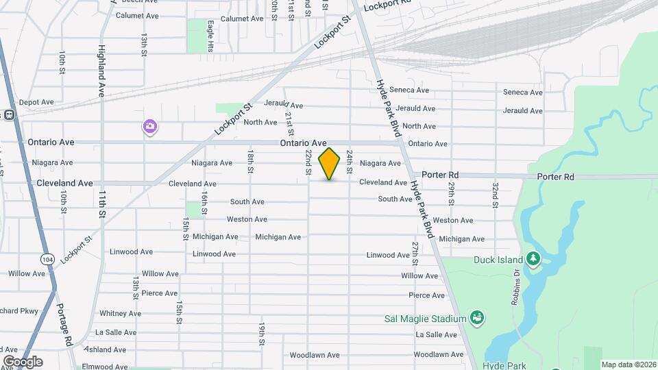 2233 Cleveland Ave Map and Location Details