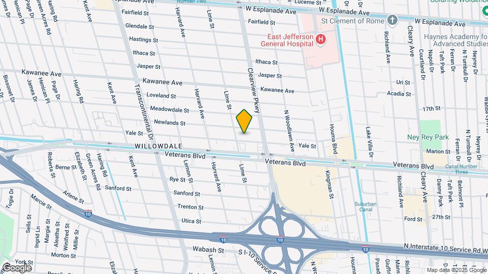 4637 Yale St Map and Location Details