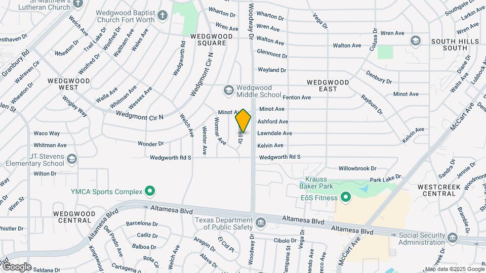 6029 Worrell Dr Map and Location Details