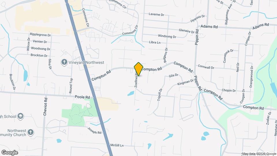 9154 Zoellner Dr Map and Location Details