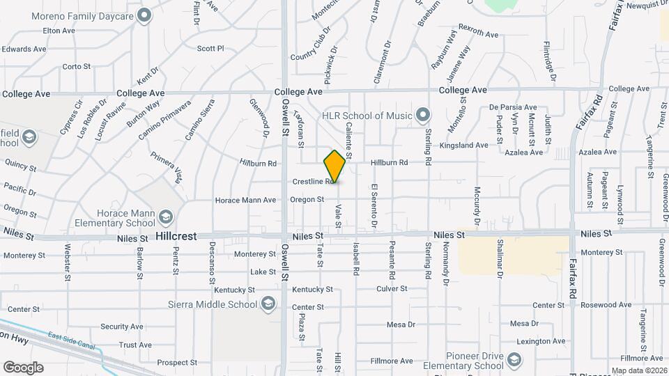 3217-3219 Crestline Rd Map and Location Details