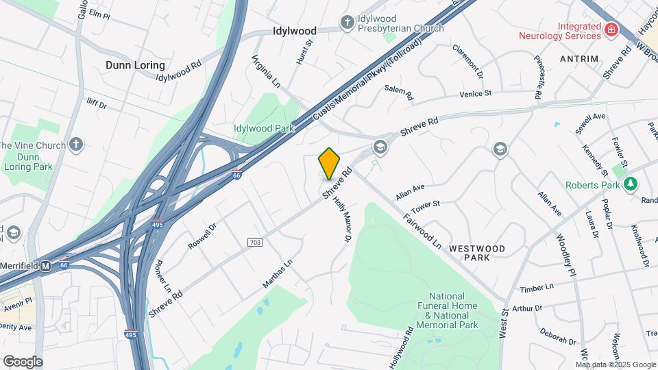 7634 Shreve Rd Map and Location Details