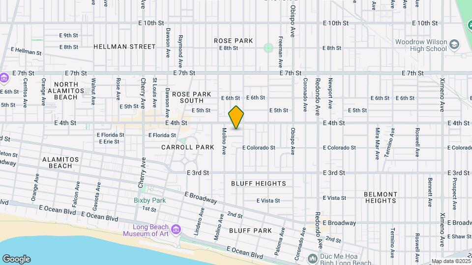 2741 E De Soto St Map and Location Details