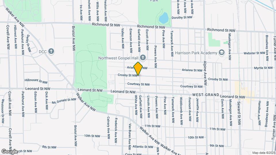 1259 Garfield Ave NW Map and Location Details