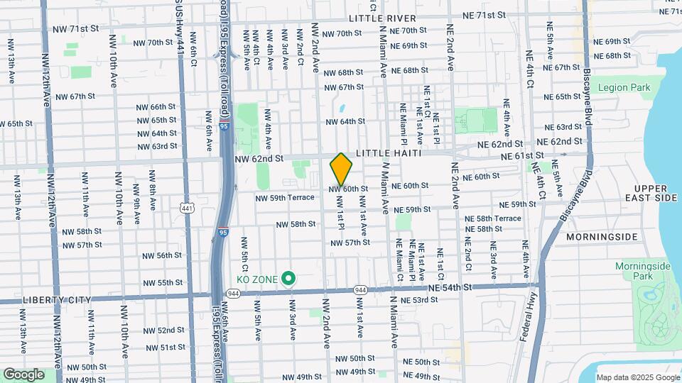 160 NW 60th St Map and Location Details