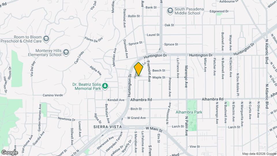 1328 Elm Park St Map and Location Details