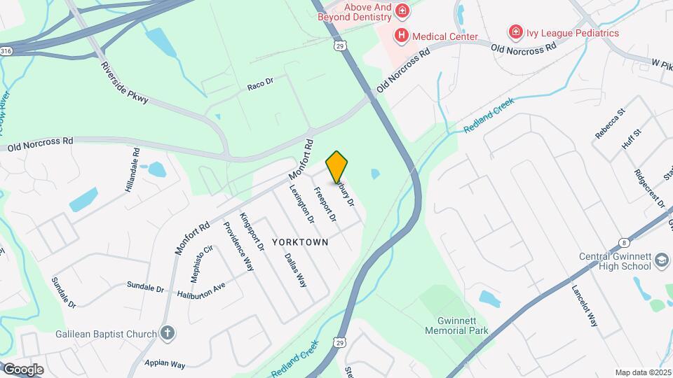 408 Waterbury Dr Map and Location Details