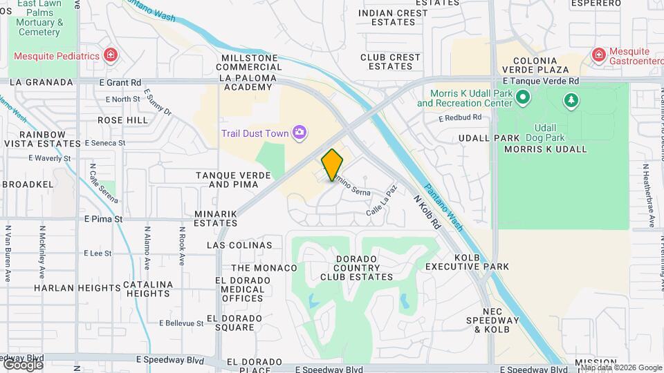 6665 East Calle Alegria Mapa y Detalles de la Ubicación