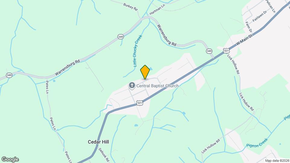 126 Kesterson St, Unit 1 Map and Location Details