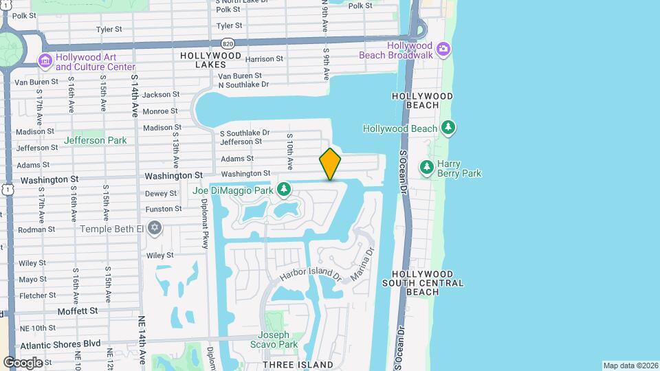 891 Captiva Dr Map and Location Details