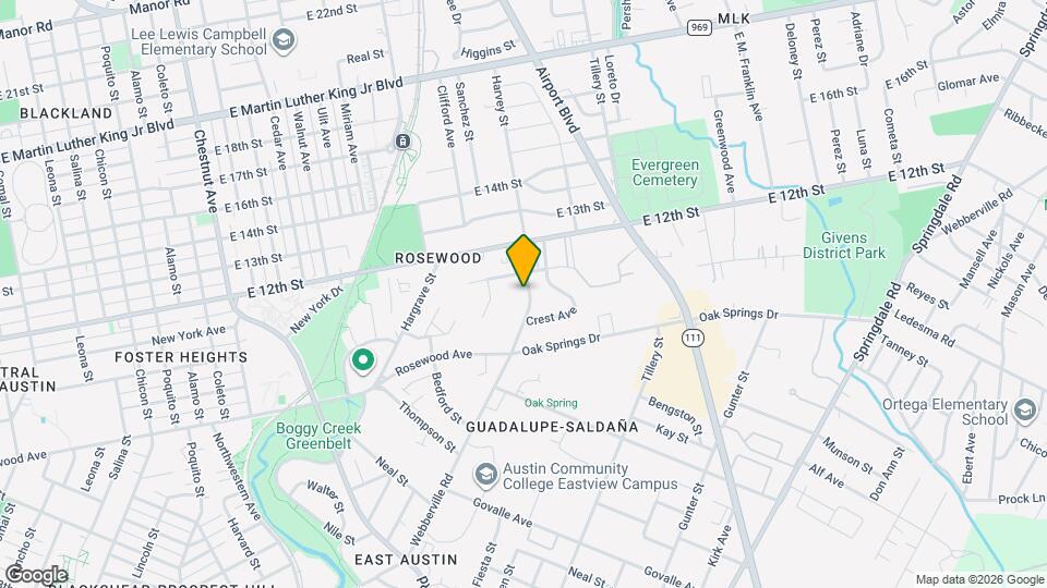 1182 Ridgeway Dr Map and Location Details