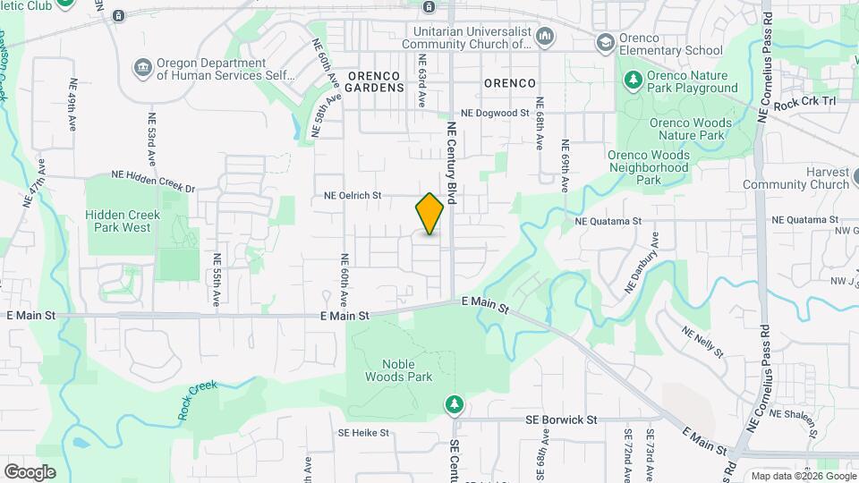 6417 NE Southbrook Ct Map and Location Details