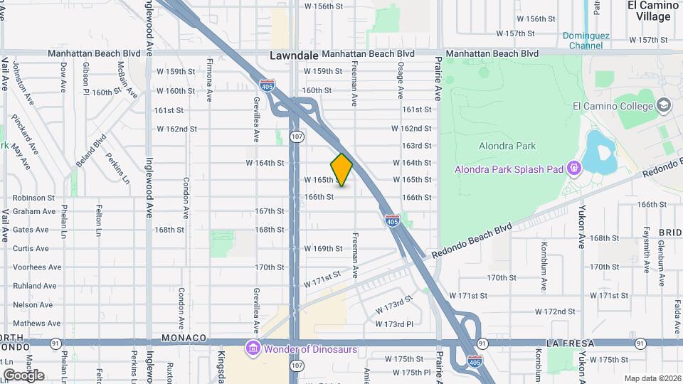 4221 166th St Map and Location Details