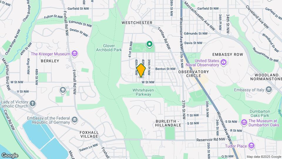 2204 40th St NW Map and Location Details