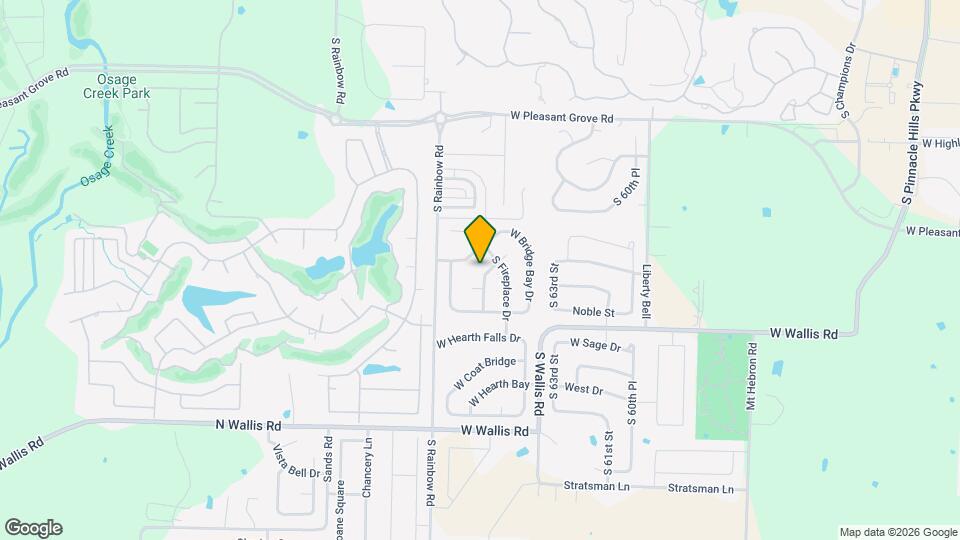 5404 S Chimay Dr Map and Location Details