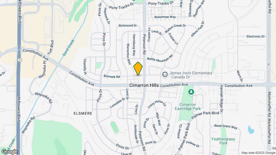 East Ranch Townhomes Map and Location Details