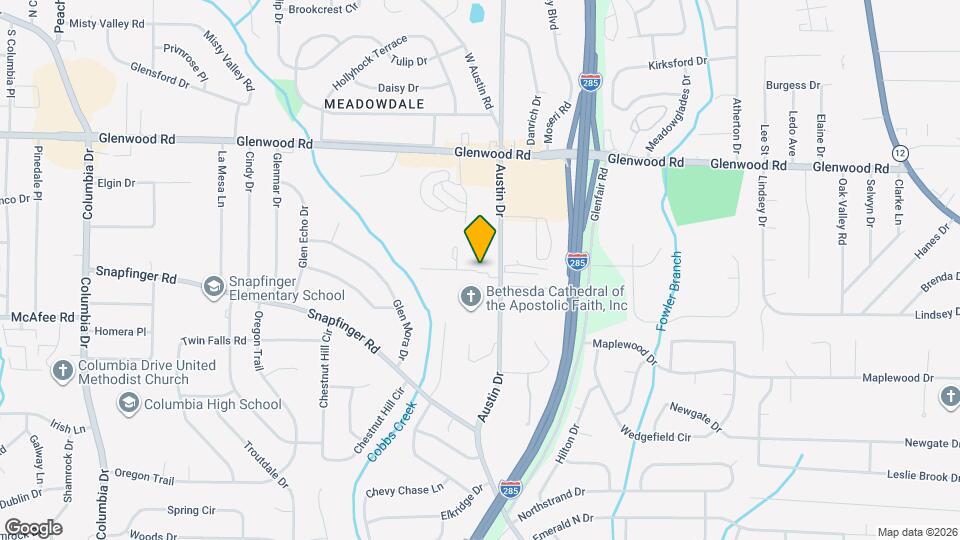 3854 Austin Park Ln Map and Location Details