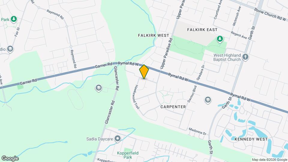 43 Falconridge Dr Map and Location Details