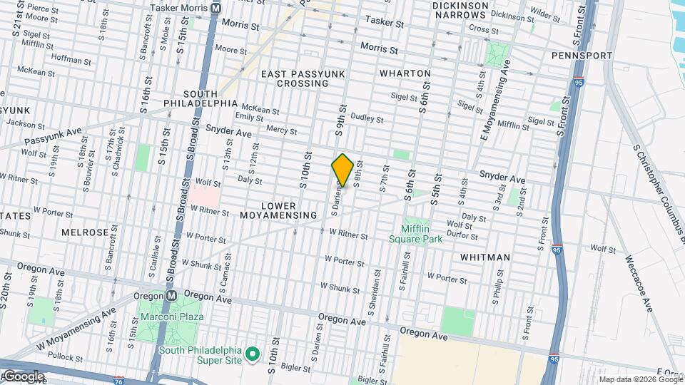 2226 S Mildred St Map and Location Details