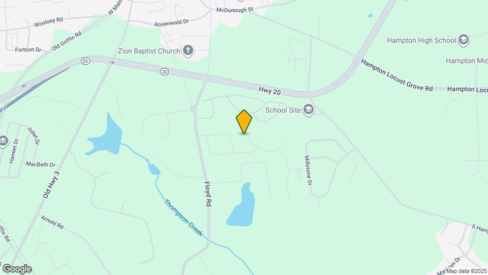 1161 Pebble Ridge Dr Mapa y Detalles de la Ubicación