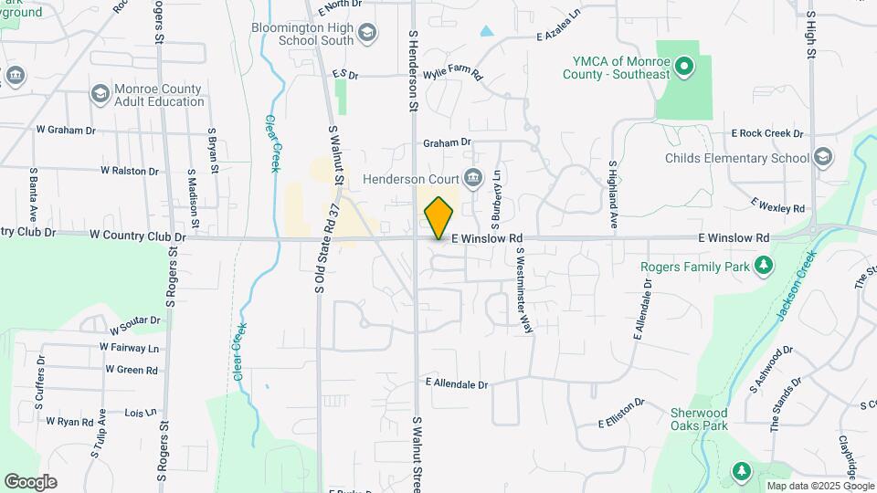 631 E Waterloo Ct Map and Location Details