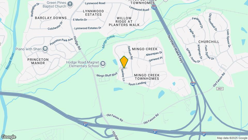 909 Danley Ln Map and Location Details
