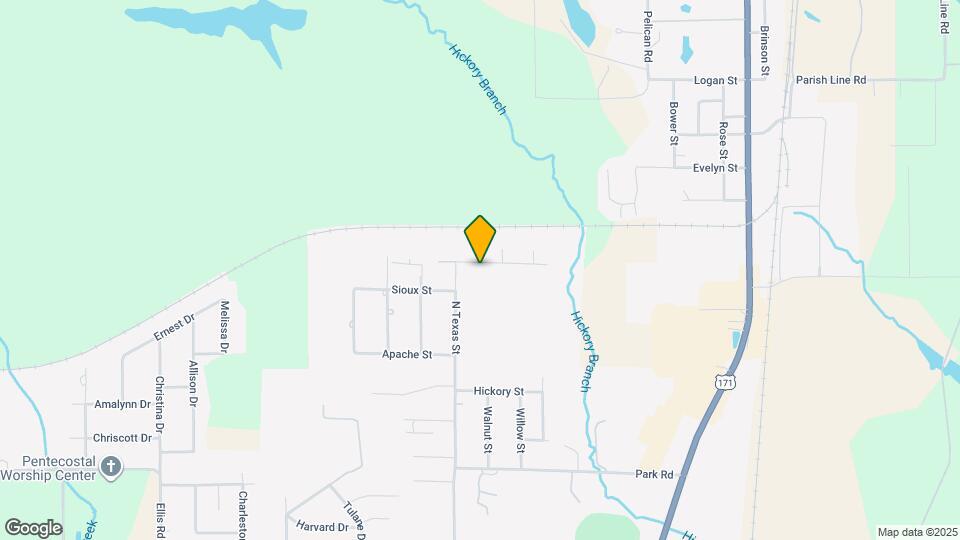 905 Cherokee St Map and Location Details