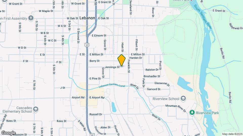 386 Jennings St Map and Location Details