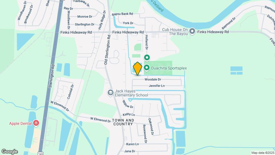 305 Woodale Dr Map and Location Details