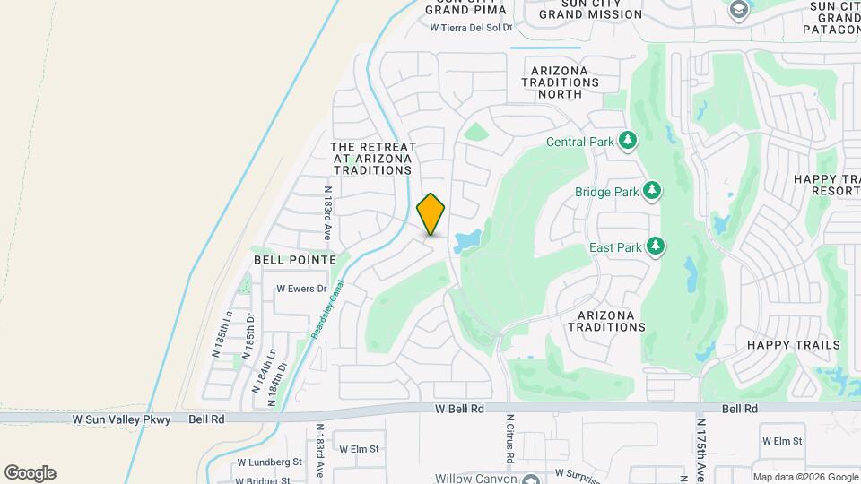 17954 W Westfall Way Mapa y Detalles de la Ubicación
