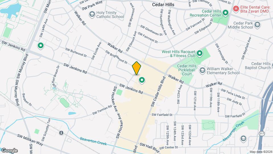 2560 SW Edgemoor Ave Map and Location Details