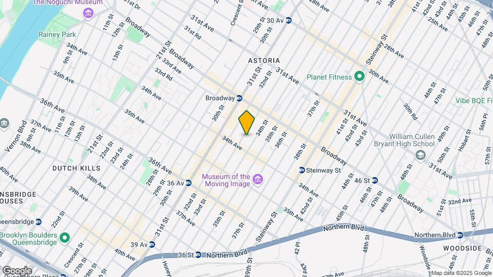 32-69 33rd St Mapa y Detalles de la Ubicación