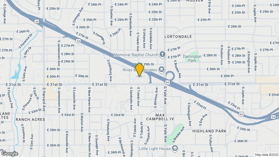 4503 E 31st St Map and Location Details