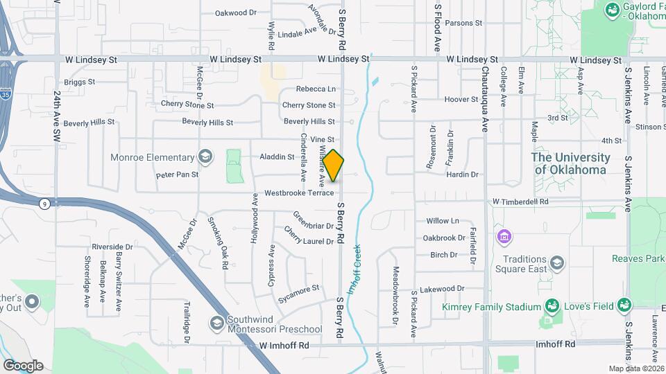 1213 Westbrooke Terrace Map and Location Details