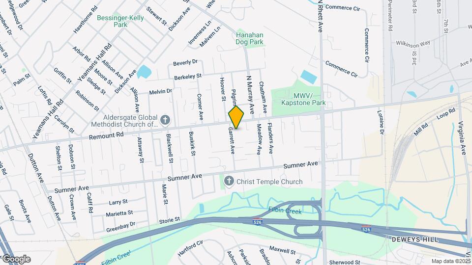 5636 Garrett Ave Map and Location Details