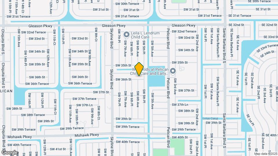 531 SW 36th St Map and Location Details