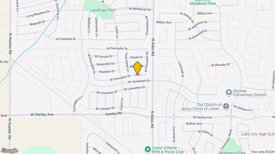 3378 W Pescador Dr Map and Location Details