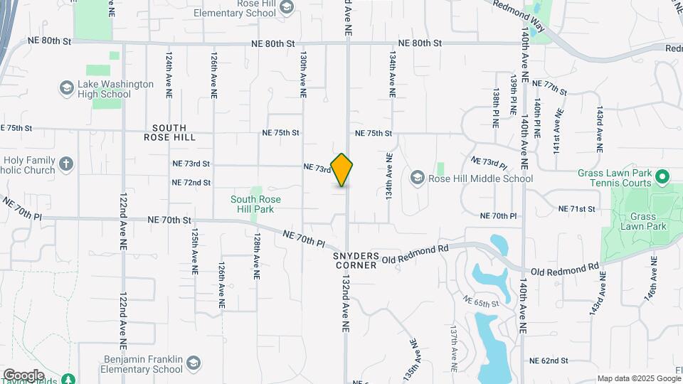 13128 NE 71st Ln Map and Location Details