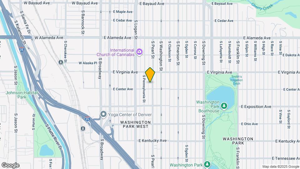 569 S Pearl St Map and Location Details
