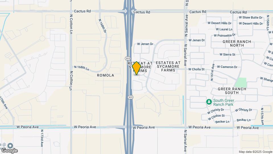 16649 W Mescal St Map and Location Details