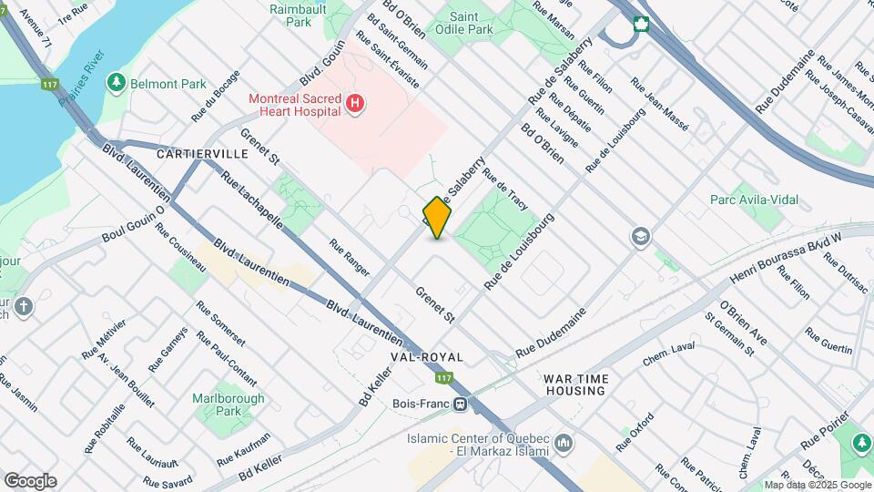 11915 Michel-Sarrazin Rue Map and Location Details
