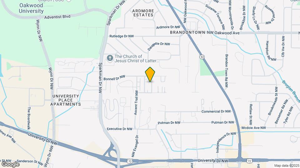 1507 Medland Rd NW Map and Location Details