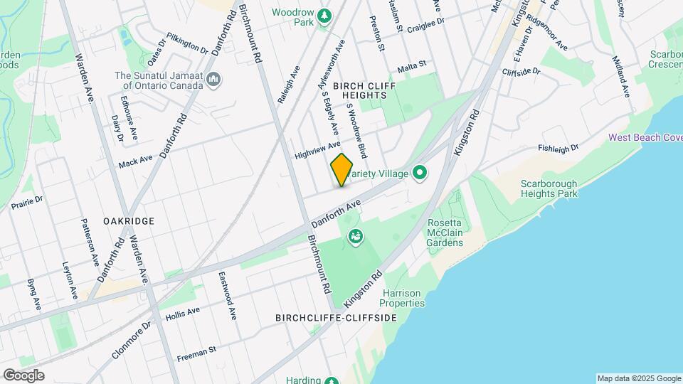 63 Pinegrove Ave Map and Location Details