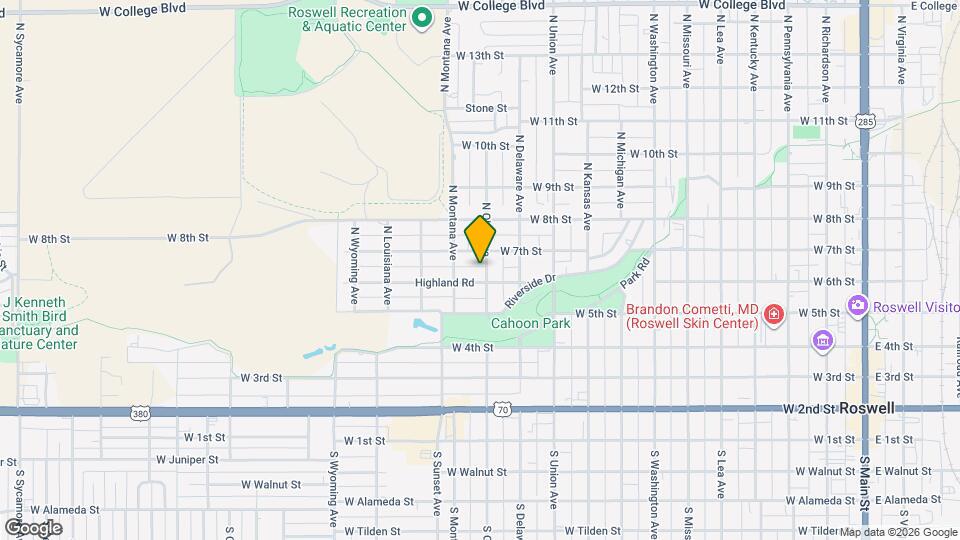 604 N Ohio Ave Map and Location Details