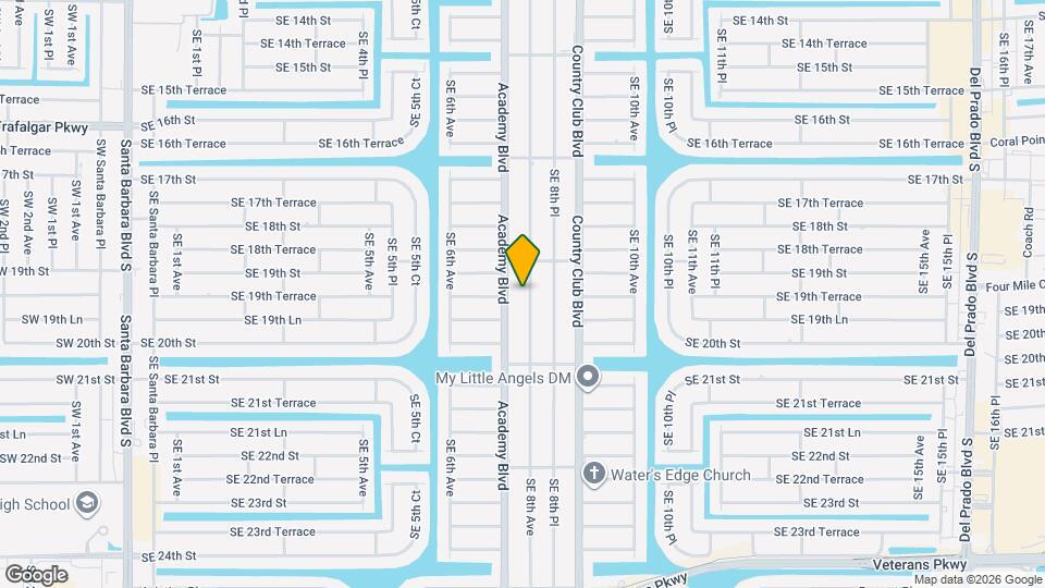 1912 SE 8th Ave Map and Location Details