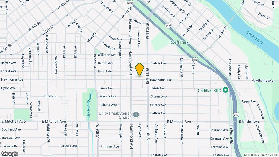 1419 Hawthorne Ave Mapa y Detalles de la Ubicación