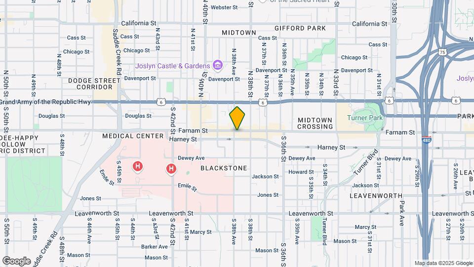3819 Farnam St Map and Location Details