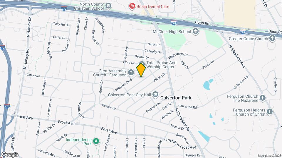 135 Anistasia Dr Map and Location Details